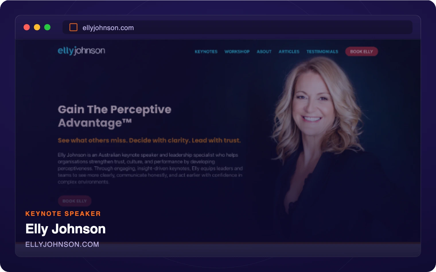 Elly Johnson — ellyjohnson.com